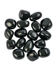 Black Obsidian Mediium Tumblestones, 20-30mm (250g)