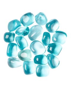 Blue Obsidian (man made) Medium Tumblestones, 20-30mm (250g)
