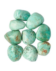 Chrysocolla Turquoise Medium Tumblestones A Grade, 20-30mm, (100g) 
