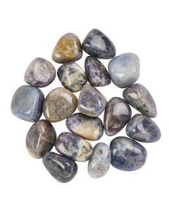 Iolite Medium Tumblestones, 20-30mm (250g) 