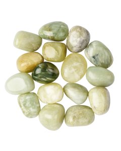 New Jade Medium Tumblestones, 20-30mm (250g)