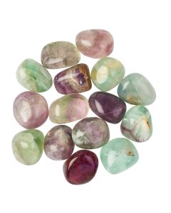 Rainbow Fluorite Medium Tumblestones, 20-30mm,  (250g)