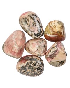 Rhodocrosite (Argentina) Medium Tumblestones, 20-30mm  (100g)