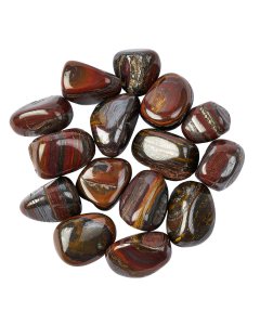 Tiger Iron Medium Tumblestones, 20-30mm  (250g) 