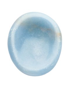 Angelite Freeform Worry Stone (1pc)