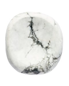 Howlite Freeform Worry Stone (1pc)