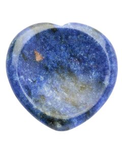 Sodalite Heart Worry Stone  (1pc)