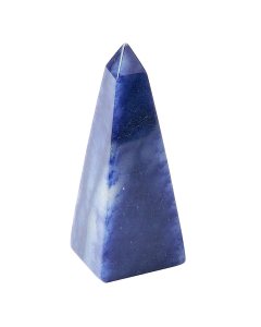 Blue Quartz Obelisk, 20x50mm (1pc)