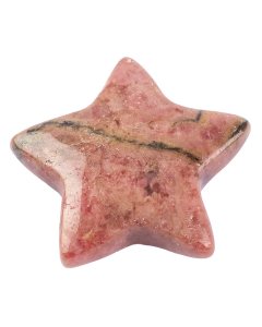 Rhodonite Star, 8mm x 28/30mm (1pc)
