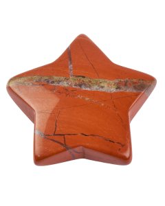 Red Jasper Star 10x40mm (1pc)