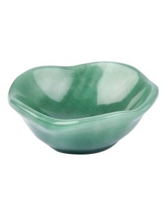 Green Aventurine Freeform Bowl, 60/63mm (1pc)