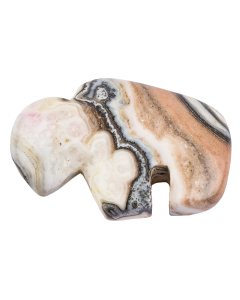Banded Zebra Jasper Buffalo, 50mm (1pc)