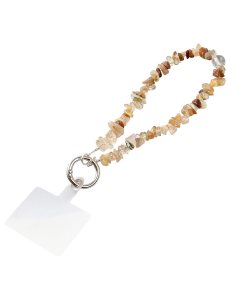 Mix Rutile Quartz Phone Charm (1pc)