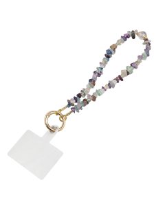 Rainbow Fluorite Phone Charm (1pc)