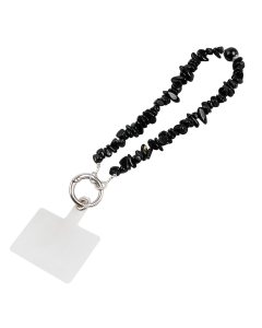 Black Tourmaline Phone Charm (1pc)