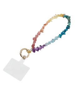 Mixed Crystal Phone Charm (1pc)
