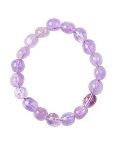 Amethyst Tumblestone Bracelet (A Grade) (1pc)