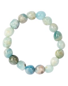 Aquamarine Tumblestone Bracelet (1pc)