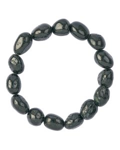 Black Tourmaline Tumblestone Bracelet (1pc)