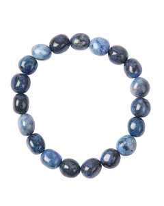 Dumortierite Tumblestone Bracelet, B Grade, China (1pc)