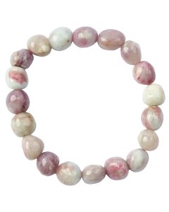 Rubellite Tumblestone Bracelet (1pc)