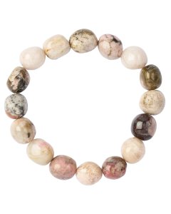 Rhodonite Tumblestone Bracelet (1pc)
