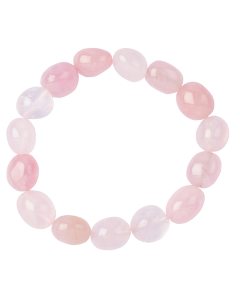 Rose Quartz Tumblestone Bracelet (1pc)