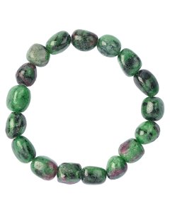 Ruby Zoisite Tumble Bracelet (1pc)