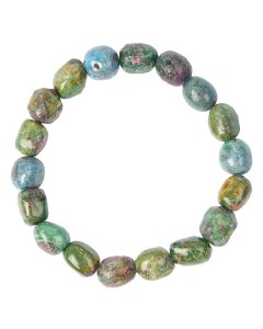 Ruby Zoisite (A) Tumblestone Bracelet (1pc)