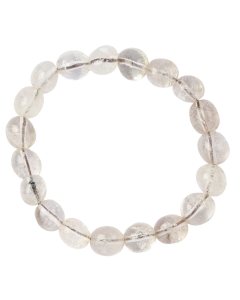 Light Smoky Quartz Tumblestone Bracelet (1pc)