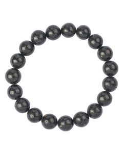 10mm Anthophyllite with Biotite Bead Bracelet (1pc)