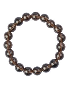 10mm Smokey Quartz Bead Bracelet (1pc)