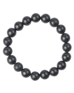 10mm Shungite Bead Bracelet (1pc)