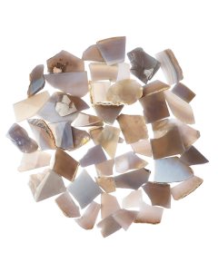 Agate Freeform Slabs, 4/15mm x 30/70mm (KGS)