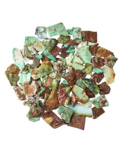 Chrysoprase Polished Freeform Slabs, 4/15mm x 30/70mm (KGS)