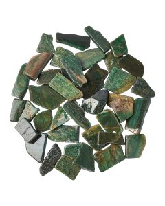 Fuchsite Freeform Slabs, 4/15mm x 30/70mm (KGS)