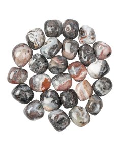Zebra Lace Agate Tumblestone Refill (25pcs)