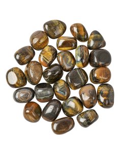 Gold & Blue Tiger Eye Tumblestone Refill (25pcs)