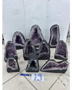 Amethyst Cathedral Crate No.19. 189.7KG (9PCS)