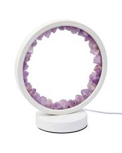 Amethyst Round USB Lamp (1pc) NFD