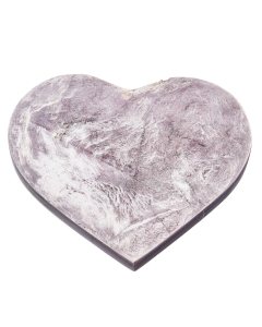 Lepidolite Heart, Large, Mozambique (1pc)