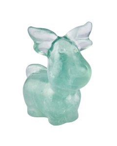 Green Fluorite Reindeer, 5cm (1pc) NFD