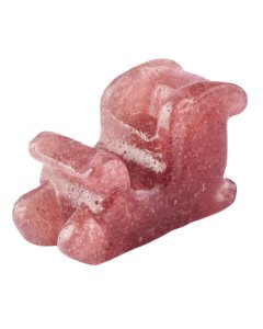 Strawberry Quartz Santa's Sleigh (1pc) NFD