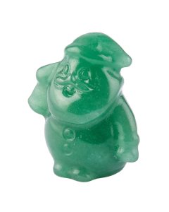 Green Aventurine Santa, 4cm (1pc) NFD