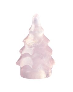 Rose Quartz Christmas Tree, 5cm (1pc) NFD
