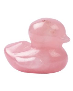 Rose Quartz Duck, 3cm (1pc)