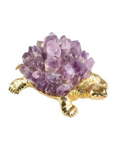Amethyst Gold Turtle (1pc) NFD