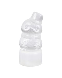 Selenite Snowman, 95mm (1pc) NFD