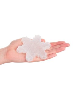 Selenite Snowflake, 100mm (1pc) NFD
