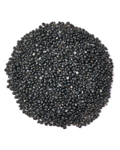 Black Obsidian Tumbled Chips, 3-5mm (100g)